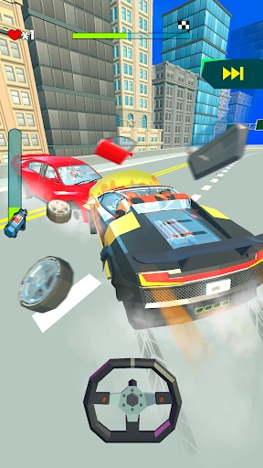 Gameplay screenshot 2 from Crazy Rush 3D: Race Master - Racing game
